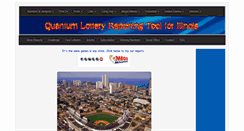 Desktop Screenshot of lottoreportingtool.com