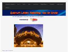 Tablet Screenshot of lottoreportingtool.com